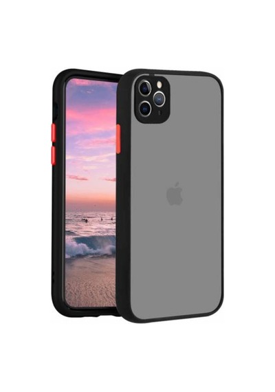 Apple Uyumlu iPhone 11 Pro Kilif Lens Korumali Mat Silikon Kapak 449257950