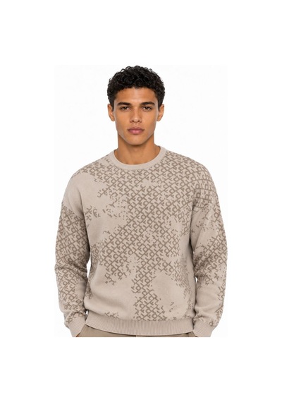 Loft Relax Fit Erkek Kazak Lf2044331 Q1.v1 Bej