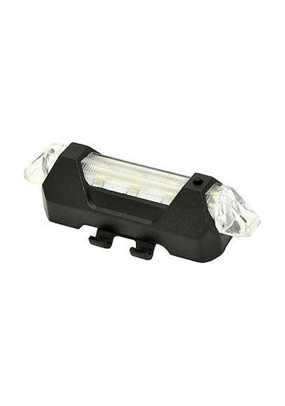 Bisiklet Işığı Led Stop Arka Ikaz Işık Lamba Usb Şarjlı 4 Mod Kırmızı Işıklı Siyah
