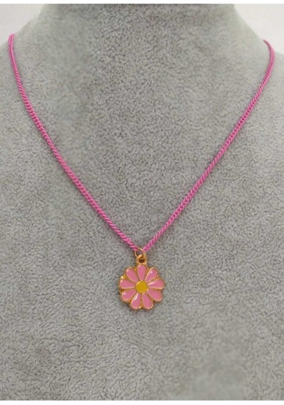 Papatya Model Kolye Pembe - 99602565 Pembe