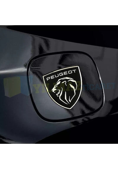 Peugeot Arma 3D Oto Damla Sticker Yapıştırma 2 Adet Yüksek Kalite