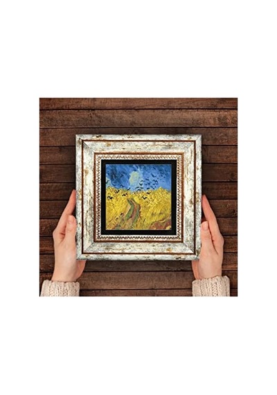 Van Gogh Buğday Tarlası Ve Kargalar Taş Duvar Tablosu - Çerçeveli Taş Tablo - Dekoratif Duvar Sanatı - Modern Ev Diğer Van Gogh Buğday Tarlası Ve Kargalar Taş Duvar Tablosu - Çerçeveli Taş Tablo - Dekoratif Duvar Sanatı - Modern Ev Diğer