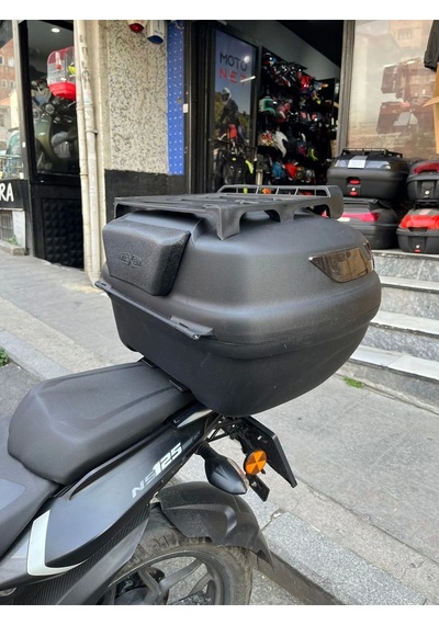 Sl-45 Arka Çanta Üst Bagaj Sırt Dayama Siyah Camlı Renkli