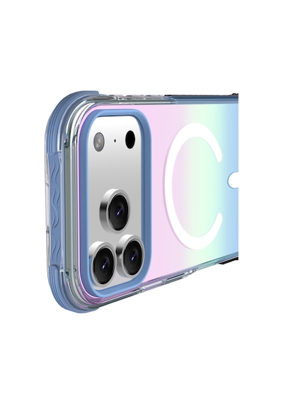 Buff Apple Uyumlu iPhone 17 Pro Max Magsafe Radiant X Kılıf Mavi