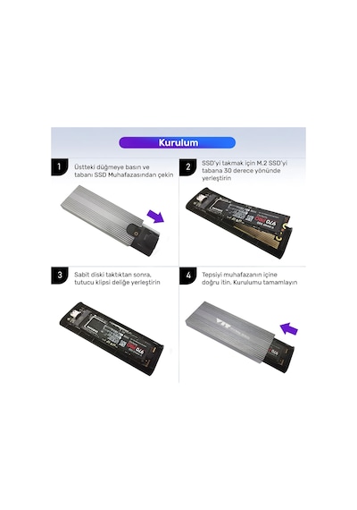 Vıt 512gb Taşınabilir Disk Usb 3.1 Gen 2 Metal Kasa V512gb