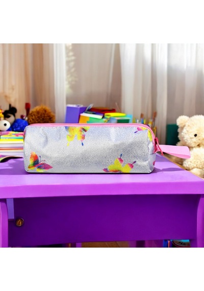 Kız İlkokul Ortopedik 3'lü Set Kalemlik Beslenme Çanta Model 12