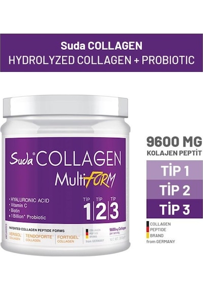 Suda Collagen Multiform 300 Gr 30+30