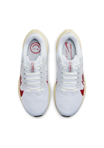 Nike Air Zoom Pegasus 40 Prm Any Running Shoes Kadın Koşu Ayakkabısı Beyaz Kırmızı
