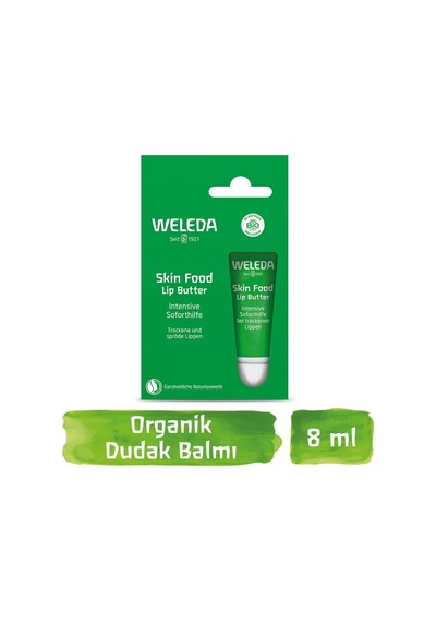 Weleda Skin Food Organik Besleyici Dudak Balmı 8 ML