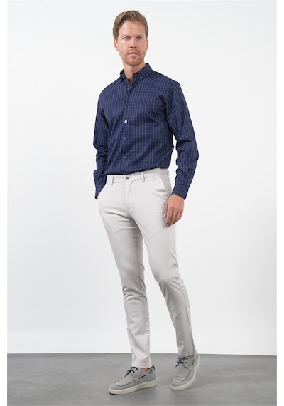 İmza Taş Yan Cep Slim Fit Casual Pamuklu Chino Pantolon 1003260178