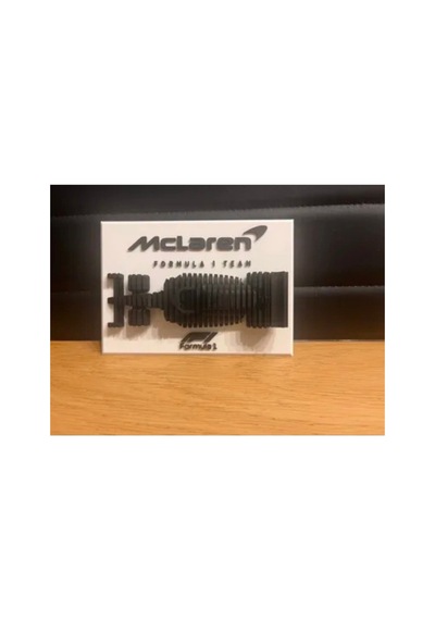 Mclaren Logolu Minyatür F1 Aracı