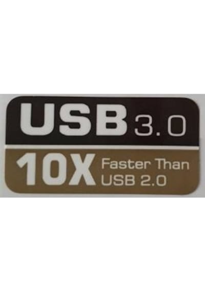 OEM USB 3,0 Sticker Etiket D58