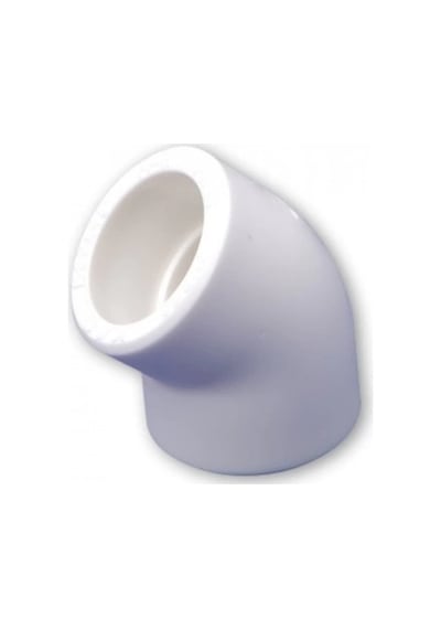Pvc Boru Dirsek 45 Derece Pprc 20 Mm 10 Adet 1