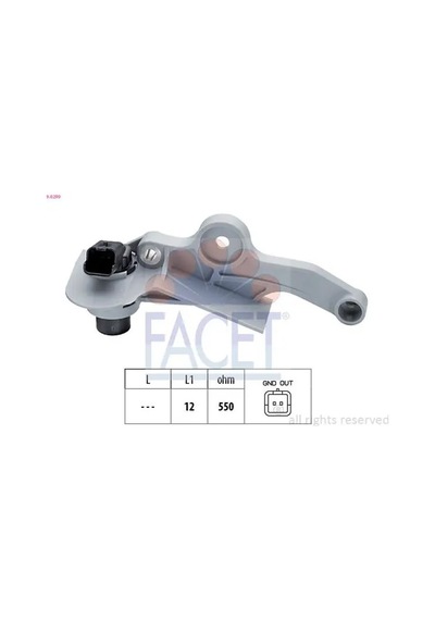 Citroen C4 Krank Sensoru 1.6 2005-2011 Facet 90299