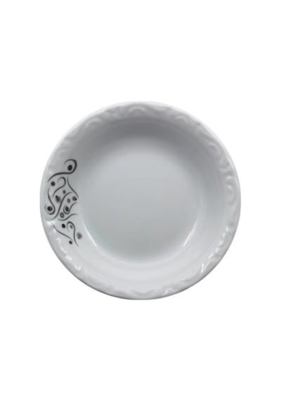 Porland Porselen Yakamoz 12'li Çukur Yemek Tabak 17 Cm