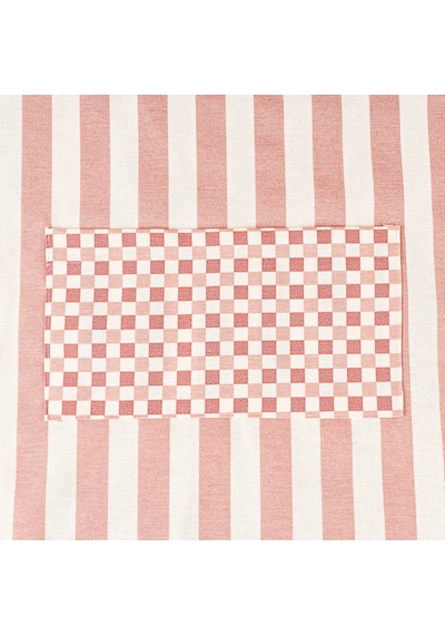 Soft Riga Mutfak Önlüğü - Pembe / Ekru - 54x78 Cm Çok Renkli