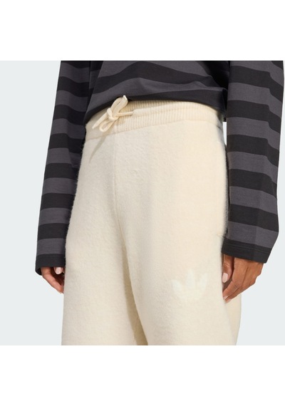 Adidas Kf2536 Knıtted Pants Kadın Eşofman Altı Bej