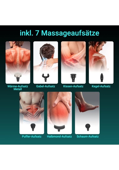 Asvıva Mgn1 Physiovibe Pro Masaj Tabancası Ve Isıtma Başlıklı Masaj Tabancası, 7 Masaj Başlığı, Değiştirilebilir Pil 2400 Mah Ve Usb Şarj Fonksiyonu Asvıva Mgn1 Physiovibe Pro Masaj Tabancası Ve Isıtma Başlıklı Masaj Tabancası, 7 Masaj Başlığı, Değiştirilebilir Pil 2400 Mah Ve Usb Şarj Fonksiyonu
