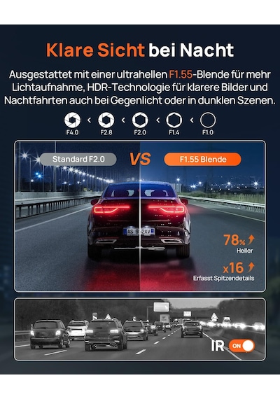 70mai A800se Dashcam Araç Ön Arka 4k Hdr 2160p+1080p, Çift Araç Kamerası 3" Ips, F1.55 Açıklıklı Gece Görüşü, 210s Buffer Acil Durum Ön Kayıt, Park İzleme Micro Sd Kart Dahil Değil 70mai A800se Dashcam Araç Ön Arka 4k Hdr 2160p+1080p, Çift Araç Kamerası 3" Ips, F1.55 Açıklıklı Gece Görüşü, 210s Buffer Acil Durum Ön Kayıt, Park İzleme Micro Sd Kart Dahil Değil