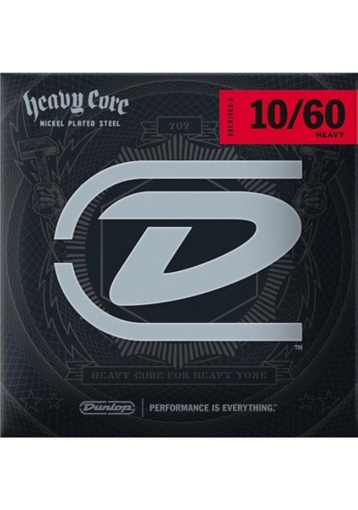 Jim Dunlop Dhcn1060-7 Heavy Core 7 Telli Elektro Gitar Teli 10–