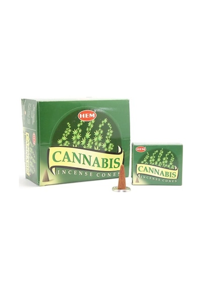 Cannabis Aromalı Konik Tütsü