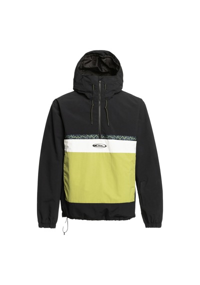Quiksilver Unisex Snowboard Ceketi Steeze Siyah Siyah Siyah