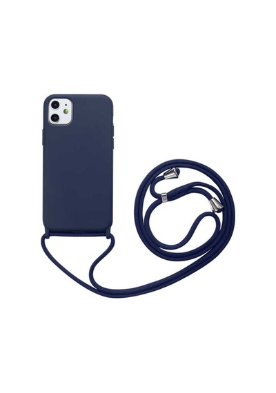 Apple Uyumlu iPhone 11 Kılıf Zore Ropi Kapak Lacivert