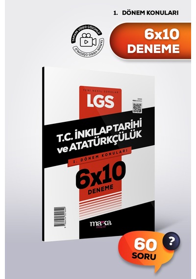 Lgs İnkılap Tarihi Ve Atatürkçülük 1. Dönem Konuları 6x10 Deneme 2027