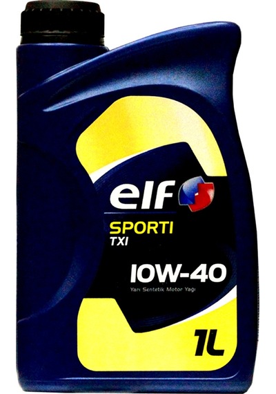 Elf Sporti TxI 10W-40 Yarı Sentetik Motor Yağı 1 L