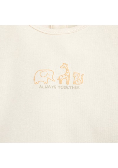 Chakra Jungle Tshirt Ekru