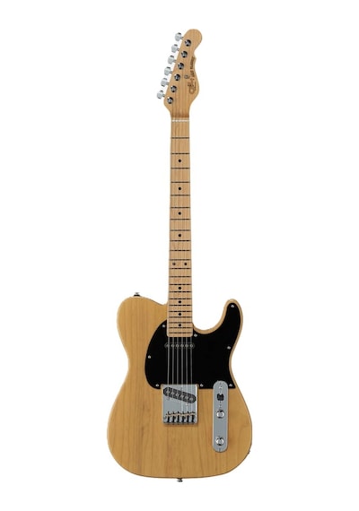 G&amp L Fullerton Deluxe Asat Classic Elektro Gitar Butterscotch