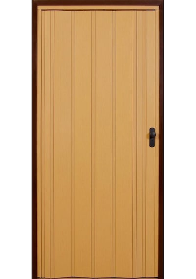 Akordeon Kapı Meşe Ahşap Desenli 72x215cm