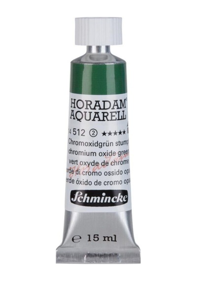 Schmincke : Horadam Aquarell Artist Sulu Boya : 15 Ml Tüp : Seri 2 512 Chromium Oxide Green