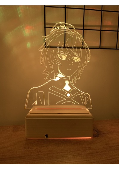 Seraph Of The End Mikaela Hyakuya 16 Renk Gece Lambası
