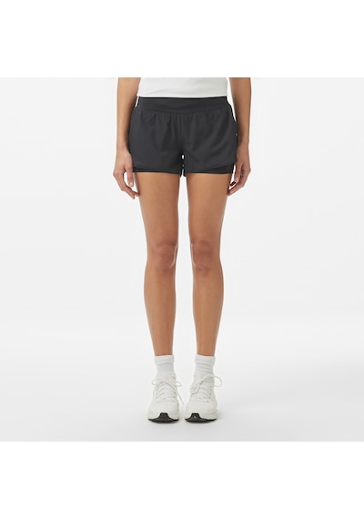 Under Armour Launch Pro 2in1 Kadın Siyah Antrenman Şortu 1389575 Siyah