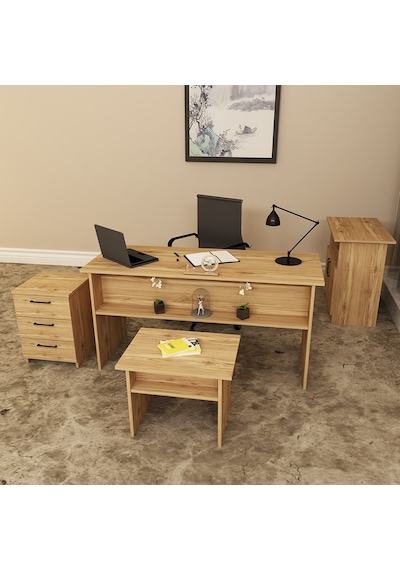 KALENDER DEKOR MERKÜR-1-2-3-4 OFİS BÜRO MASASI TAKIMI MRK04