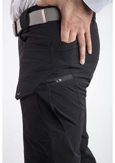 Vav Wear Outdoor Taktik Esnek Rahat Su İtici Erkek Pantolon Tacflex11 Siyah