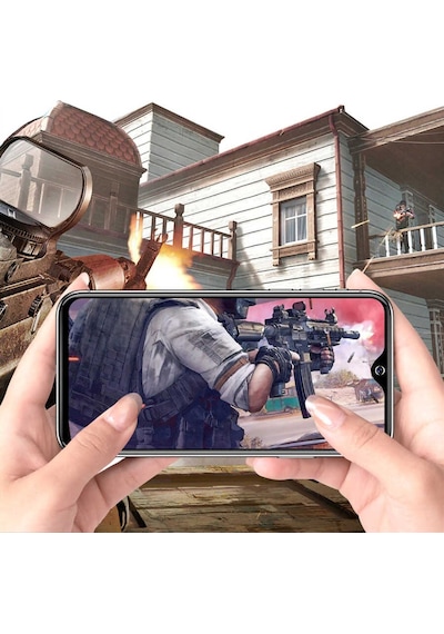 Noktaks - Samsung Galaxy M12 Uyumlu - Ekran Koruyucu Davin Seramik Koruma - Şeffaf