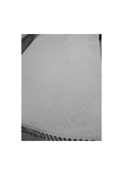 İpek Lüx 160x230 4m2 Polyester İplik Dokuma Krem