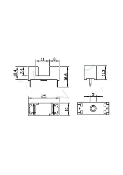 Ic-237b Sigorta Yuvası 5x20mm Pcb Diğer