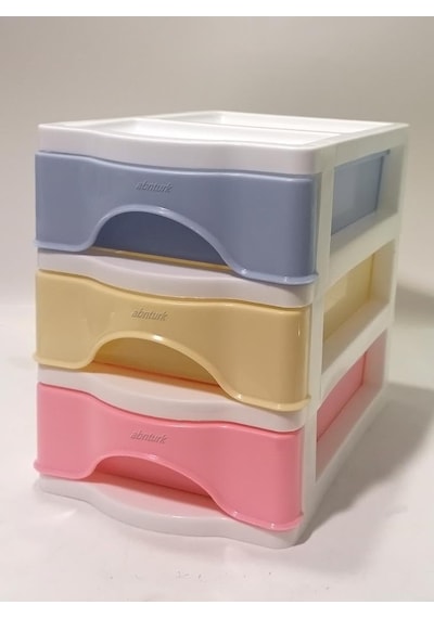 3 Çekmeceli Renkli Mini Komidin 21x15 H:20 Plastik Ivır Zıvır Dikiş Nakış Enfiye Kutusu Avandanlık Çok Renkli 3 Çekmeceli Renkli Mini Komidin 21x15 H:20 Plastik Ivır Zıvır Dikiş Nakış Enfiye Kutusu Avandanlık Çok Renkli