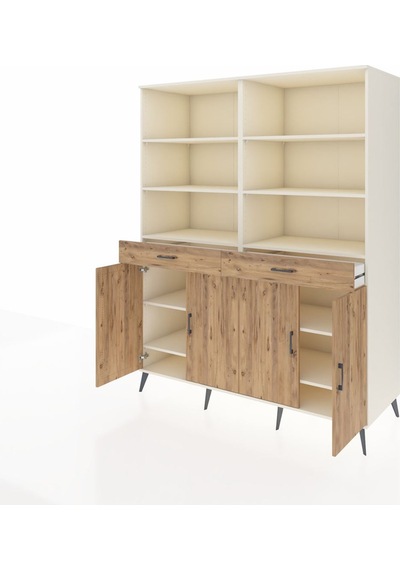 Kronos Gardrop 10 Raflı 2 Çekmeceli 4 Kapaklı 176x59x221 Aytaşı-çam Çam Kronos Gardrop 10 Raflı 2 Çekmeceli 4 Kapaklı 176x59x221 Aytaşı-çam Çam