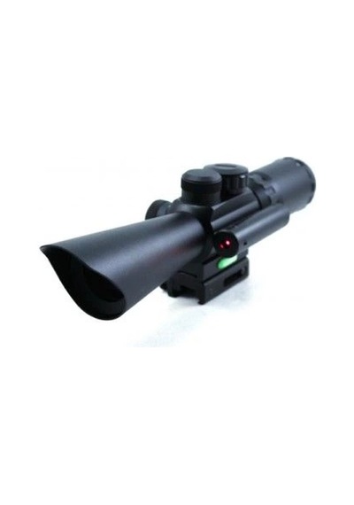 3.5-10x40 Zoomlu Av Tüfeği Dürbünü Lazerli Dürbün Çok Renkli