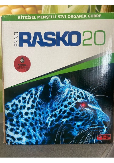 Enno Rasko20 Bitkisel Organik 2 Li Sıvı Gübre 2,5 Lt 2 Adet -
