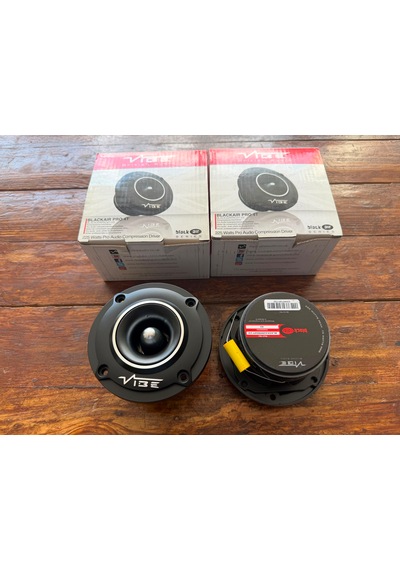 Vıbe Blackair Blackaırpro4t-v3 Serisi 75rms 255 Watt 10 Cm Kurşun Tweeter Sencan Sound
