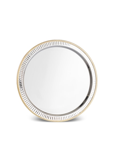 Karaca Ring Dekoratif Tepsi Supla Gold 33 Cm Altın
