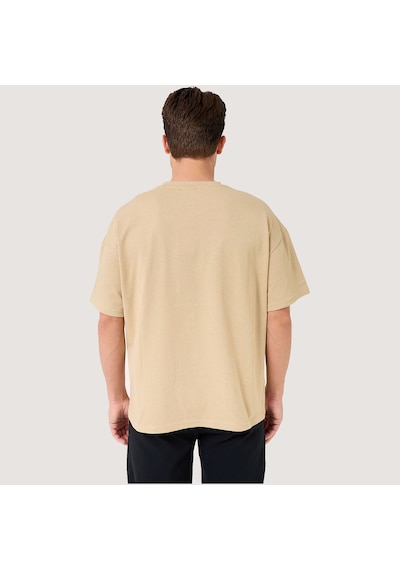 Krem Fila Erkek T-shirt Delgado Fam0564 Krem