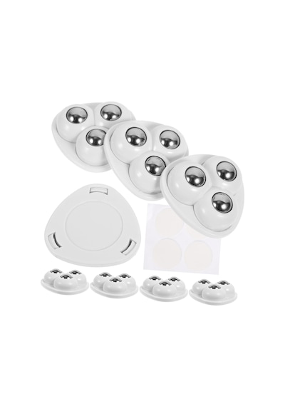 Orret Home 4 Adet Mini Mobilya Tekeri,aırfrey İçin Teker,çok Amaçlı Eşya Tekeri,yapışkanlı Çok Amaçlı Teker Diğer
