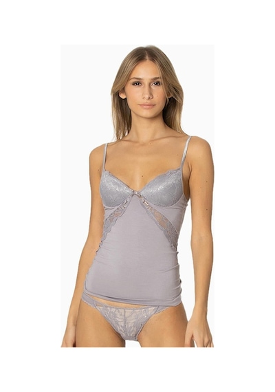 Pierre Cardin 356 Kadın İp Askılı Atlet Külot Takım-royal ROYAL