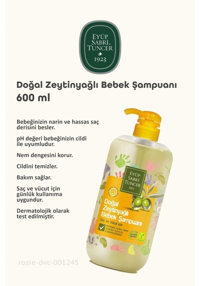 Eyüp Sabri Tuncer Vegan Bebek Temizlik Seti Ve Bebek Pamuğu Rosıe
